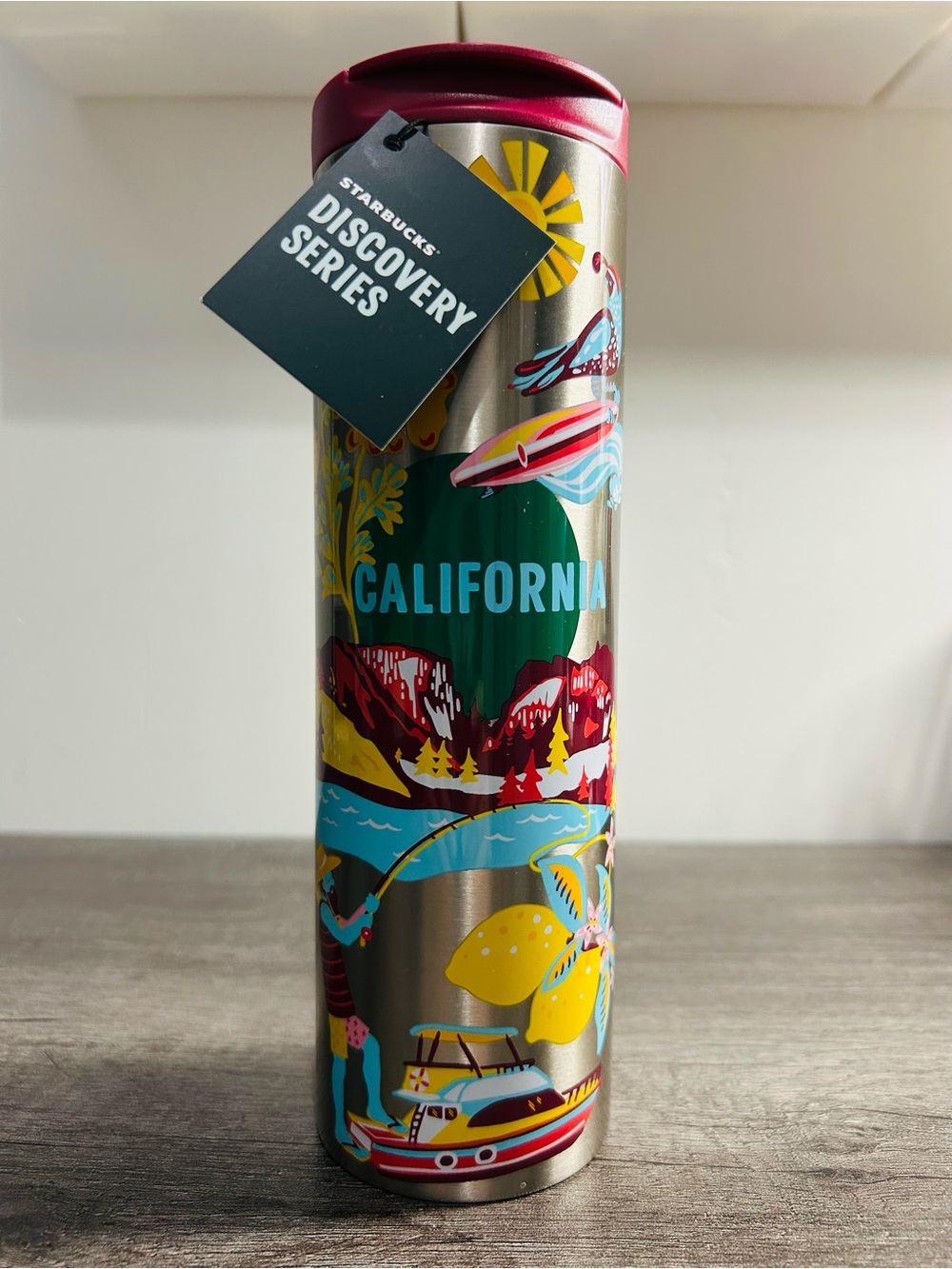 Starbucks Discovery Series CALIFORNIA Stainless Steel Tumbler